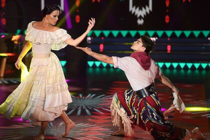 Natalie Weber no tuvo buen puntaje, pero el jurado notó su dedicación.