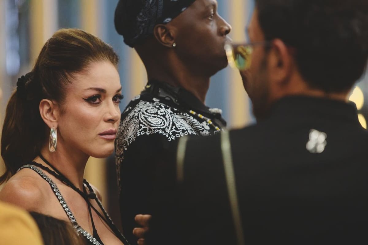 Nataly Umaña rompe en llanto tras el ingreso de su exesposo a la casa de los famosos Colombia