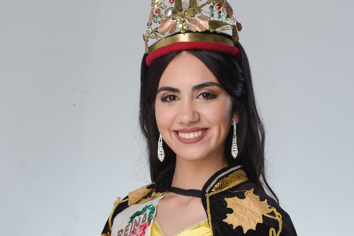 Natasha Sánchez, la reina de la Vendimia 2022 (Foto: Twitter)