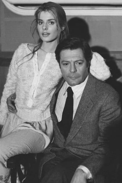 Natassja Kinski y Marcello Mastroiani