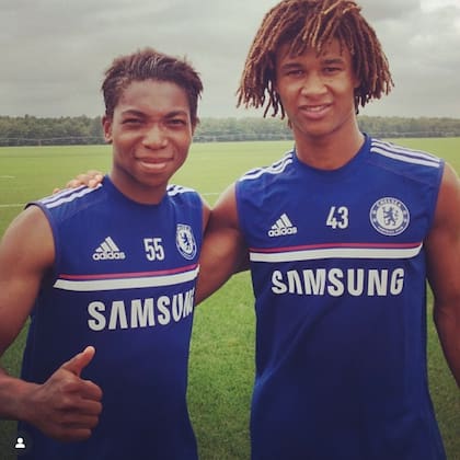 Nathan Aké fue compañero de Lamisha Musonda en las juveniles de Chelsea; la imagen es de la temporada 2013/2014