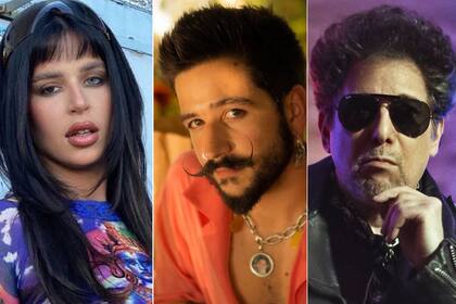 Nathy Peluso; Andrés Calamaro y Camilo