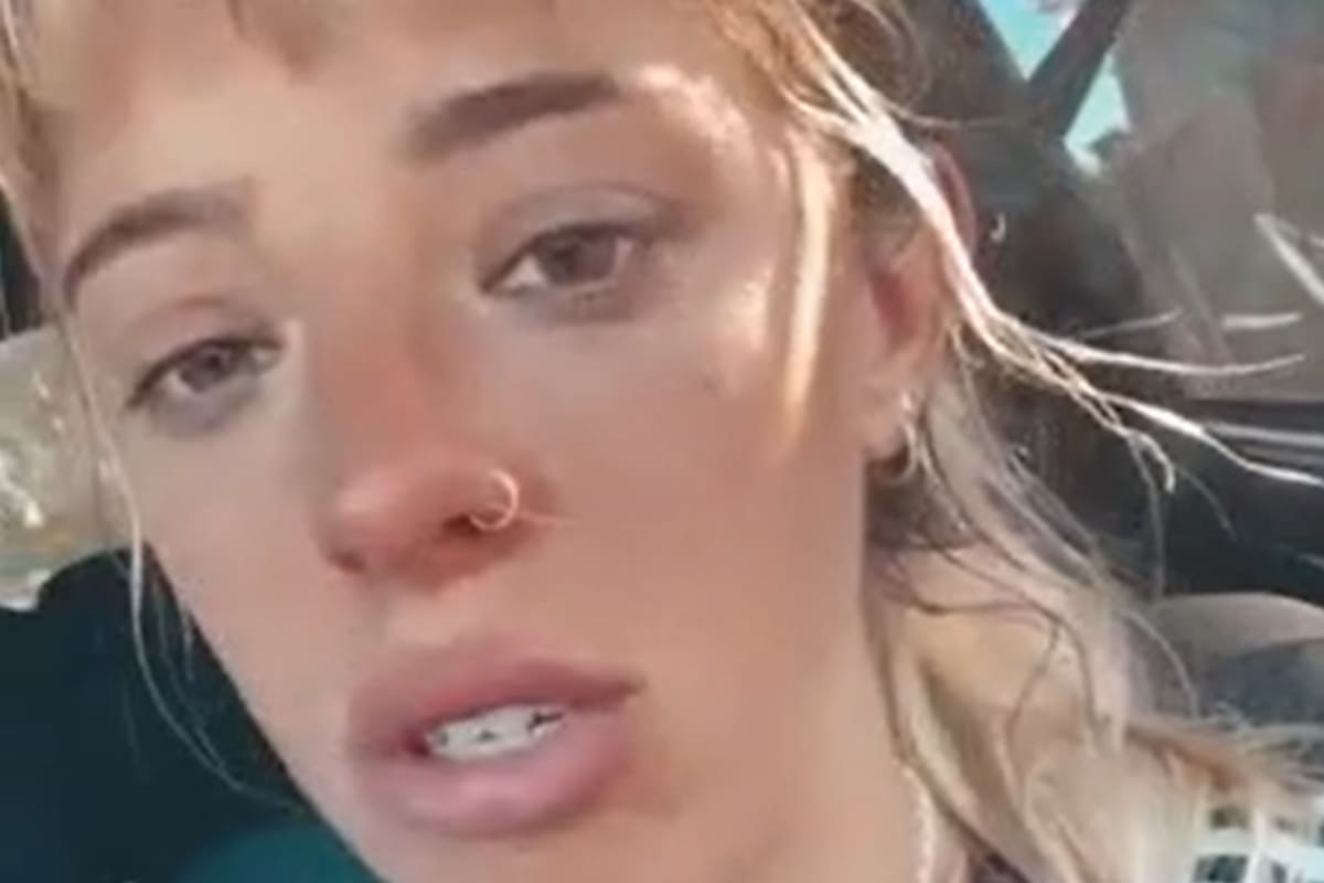 Nati Jota contó su accidente con lágrimas en los ojos