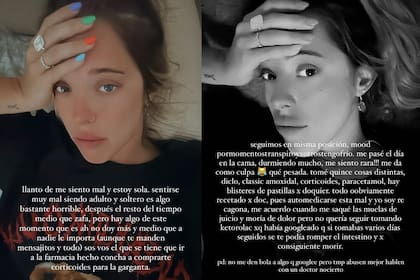 Nati Jota habló de su salud al salir de la guardia