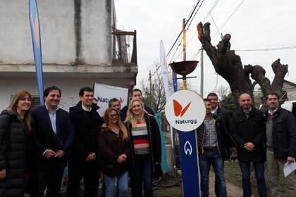 Naturgy inauguró la red de gas del barrio Parque Florido en Escobar