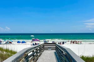 La playa de Florida que pocos turistas conocen y fue elegida como el lugar “más relajante” del estado