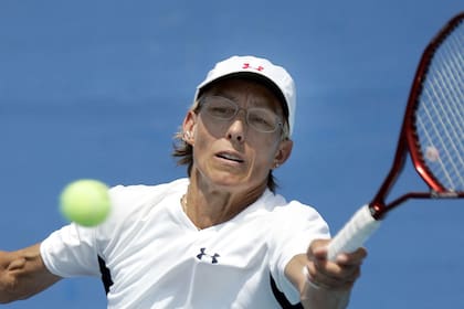Navratilova ingresó en un duro enfrentamiento en twitter por el controvertido tema de las deportistas trans