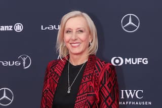 La crítica de "transfóbica" a Navratilova por su visión de las deportistas trans