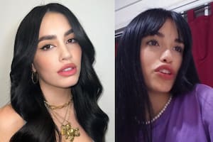 Nay Narvaez tiene 18 años y estudia profesorado de teatro (Foto Instagram @lali / Captura video @naynarvaezz_)