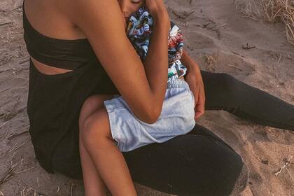 Naya Rivera y su pequeño hijo, Josey (hoy de 6 años)