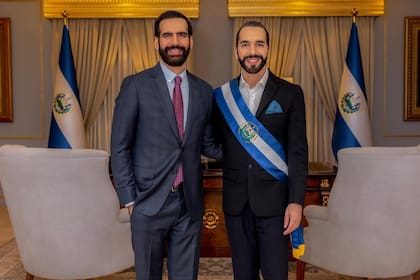 Nayib y Karim Bukele