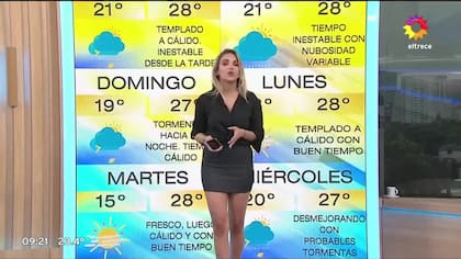 Nazarena Di Serio contó que recibía extraños regalos en canal en el que trabaja