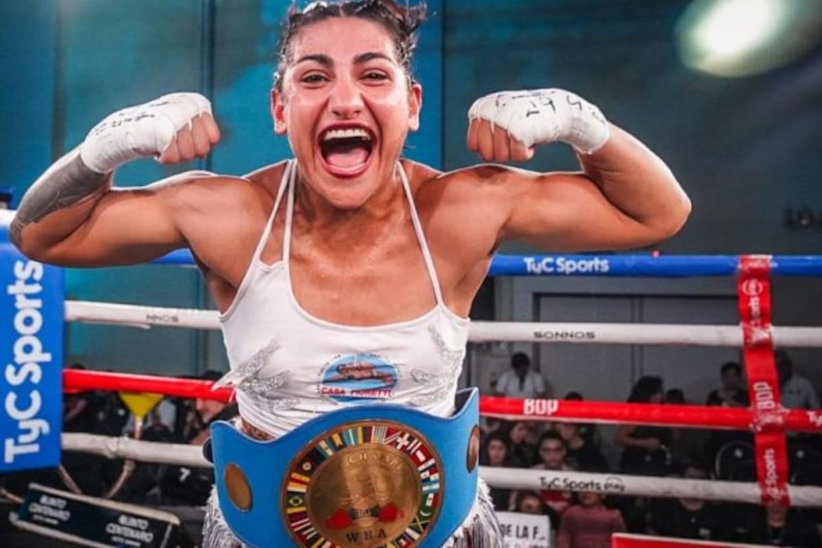 Nazarena Romero va por el título mundial
