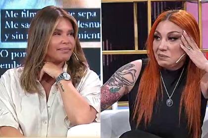 Nazarena se emocionó al escuchar el duro relato de Lourdes (Captura video)