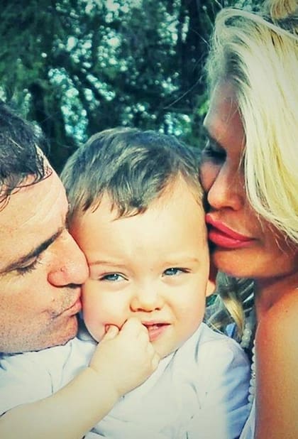 Nazarena Vélez y Fabián Rodríguez tuvieron a Thiago