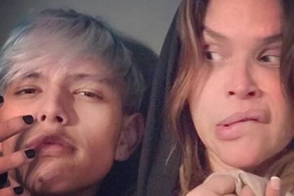 Nazarena Vélez y su hijo, Chyno Agostini, hablaron de su particular relación en Cortá por Lozano