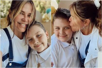 Nazarena Vélez y un emotivo mensaje por la comunión de su hijo
