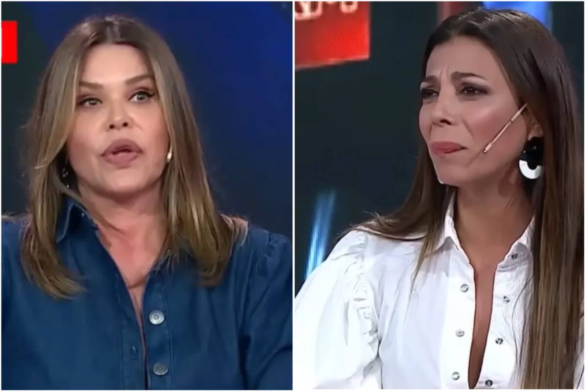Nazarena Vélez y Ximena Capristo se cruzaron en vido (Captura video)