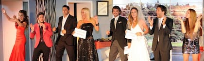 Nazarena y su elenco festejaron la venta de todas las localidades