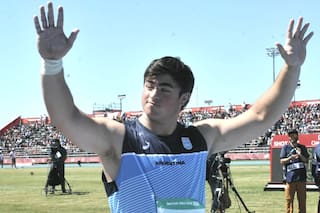 Juegos de la Juventud: Sasia ganó la medalla de oro en el lanzamiento de bala