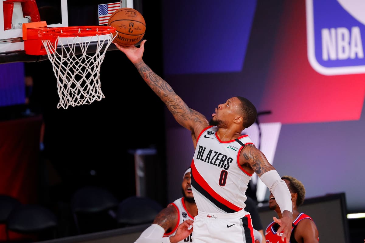 NBA. El insólito "autodoble" de Damian Lillard que tuvo su revancha y dejó a Portland Trail Blazers cerca de los playoff