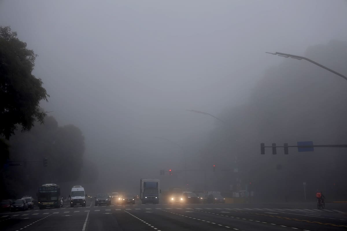 Neblina, parque República Oriental del Uruguay