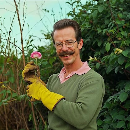 Ned Flanders, vecino de los Simpson, retratado por una inteligencia artificial