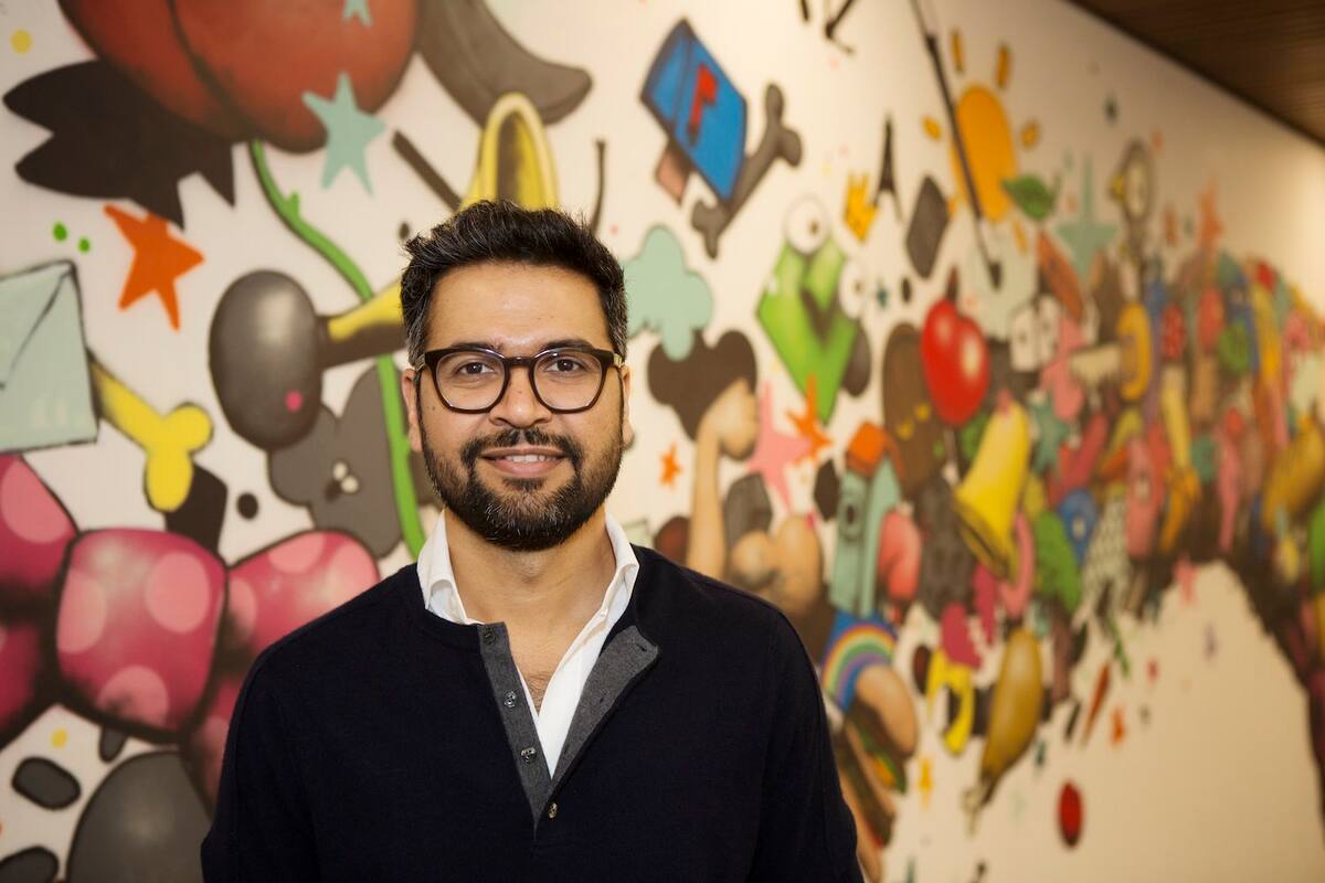 Neeraj Arora cuando era uno de los altos ejecutivos de WhatsApp