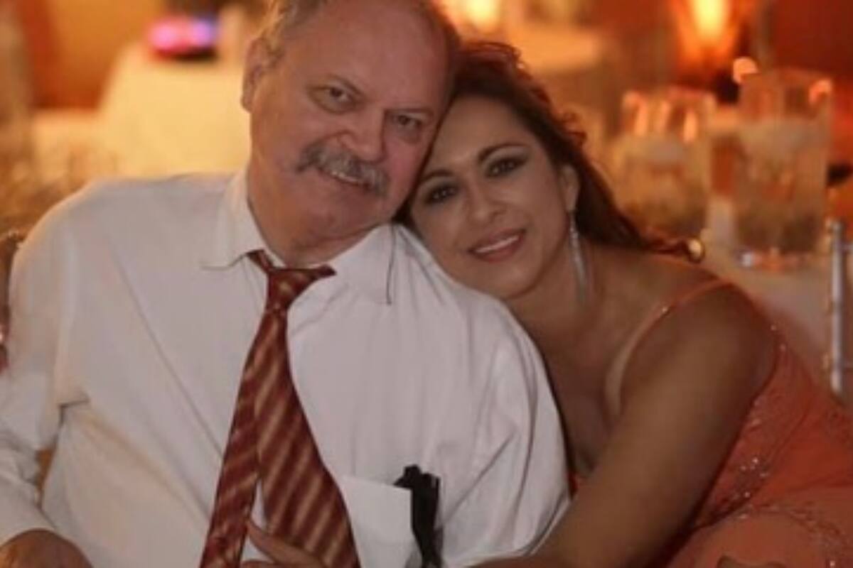 Neida Sandoval y su esposo David Cochran (Crédito: Instagram/@naidasandovaltv)