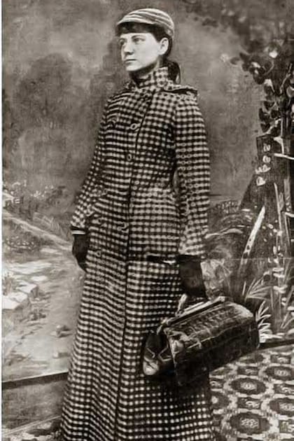 Nellie Bly se propuso dar la vuelta al mundo como el personaje imaginado por Julio Verne.