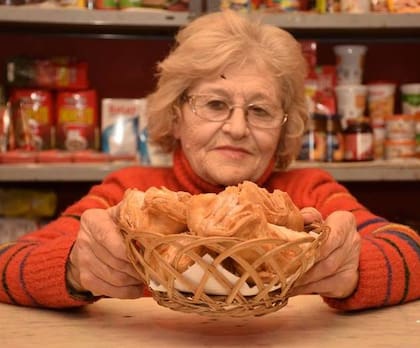 Nelly Albanesi, una celebridad de Roque Pérez.