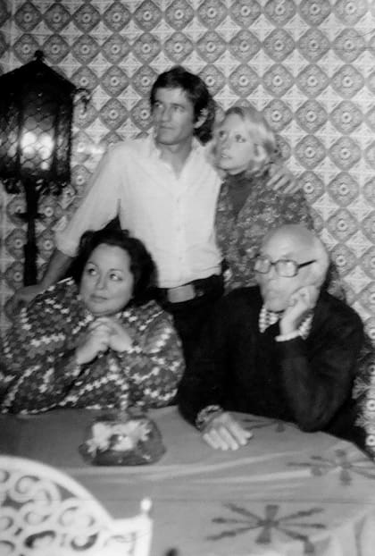 Nelly Beltrán, Pablo Alarcón, Mónica y Maurice Jouvet