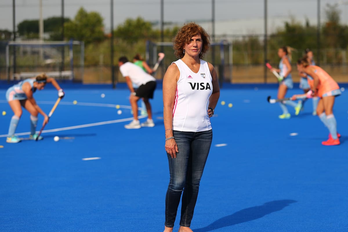 Nelly Giscafré, la psicóloga de las Leonas.