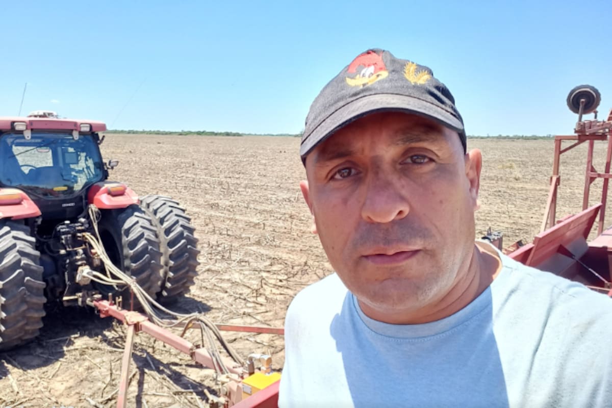 Nelson Barrera, pequeño productor y contratista rural