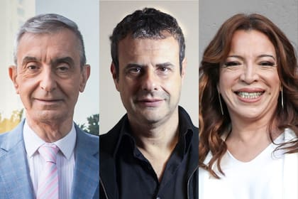 Nelson Castro, Ari Paluch y Lizy Tagliani, tres figuras que serán protagonistas del aire en AM y FM en 2024