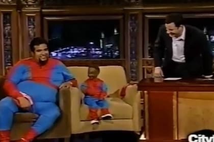 Nelson de la Rosa en el show de Jimmy Kimmel