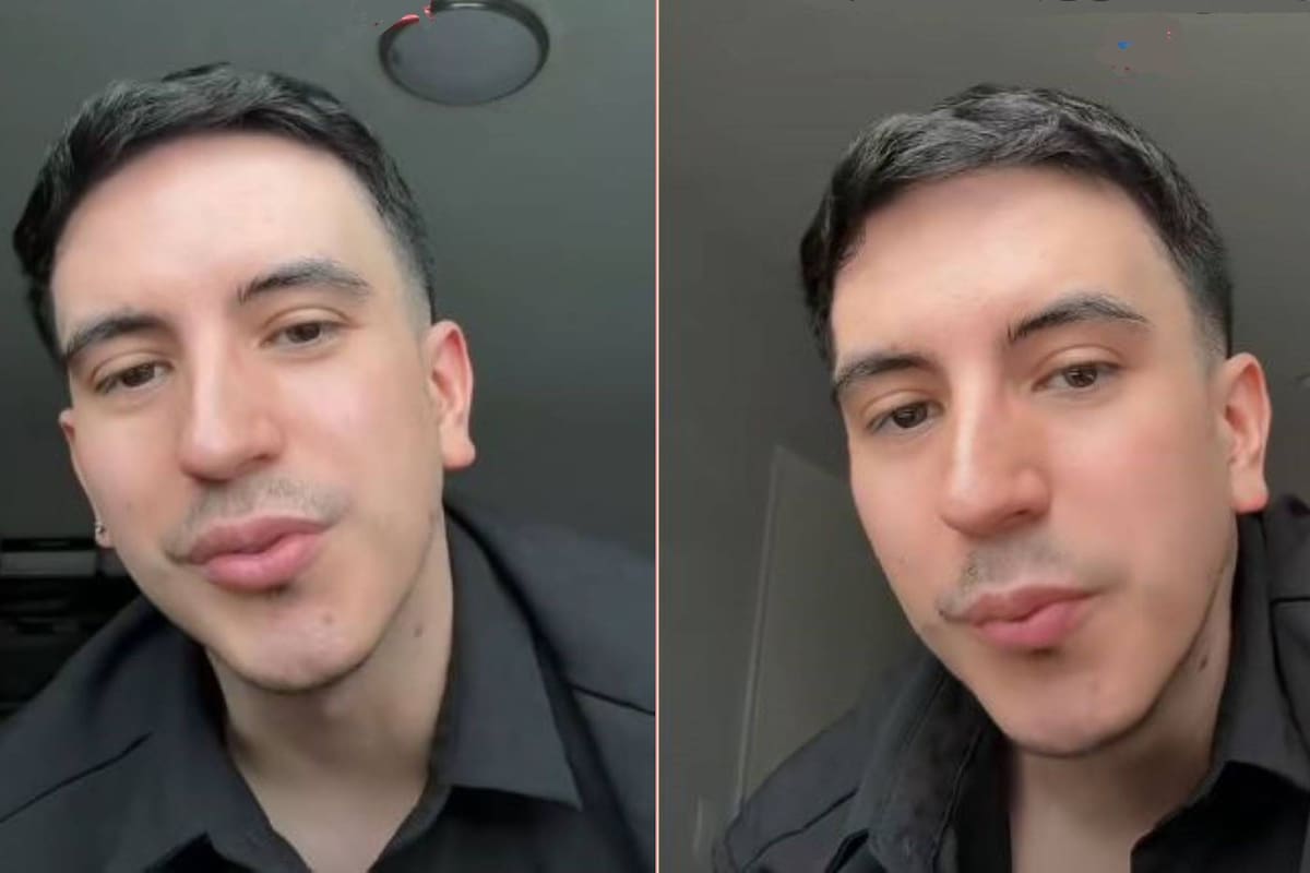 Nelson Gómez trabaja como asistente de mesero en un restaurante de EE.UU.