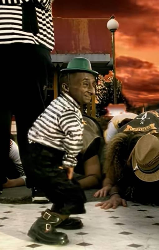 Nelson participó de un videoclip realizado por el grupo Illya Kuryaki and the Valderramas