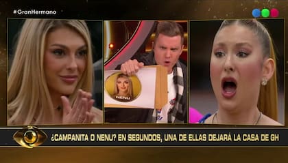 Nenu López se convirtió en la nueva eliminada de Gran Hermano (Captura: Telefe)