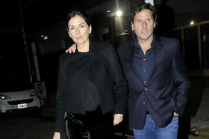 Andrea Frigerio se acercó a acompañar a su amiga en este difícil momento