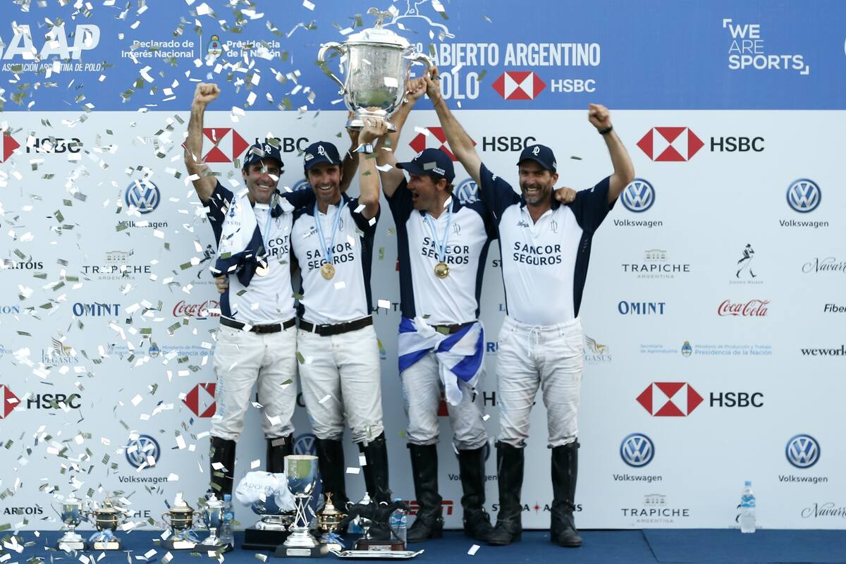 Nero, Mac Donough, Stirling y Cambiaso: seis años seguidos campeones de Palermo con La Dolfina