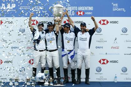 Nero, Mac Donough, Stirling y Cambiaso: seis años seguidos campeones de Palermo con La Dolfina