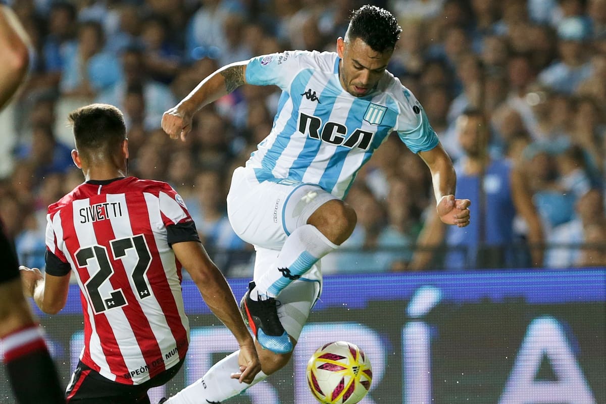 Nery Domínguez, una de las figuras del equipo ante Estudiantes