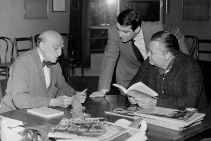 Néstor Fabián se codeó con referentes de la cultura, como Quinquela Martín y Aníbal Troilo