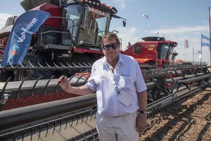 Néstor Girolami, de Vassalli Fabril, firma que llegó con descuentos a la muestra