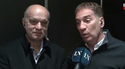 Néstor Grindetti y Diego Santilli