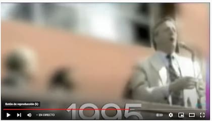 Nestor Kirchner, Río Gallegos, 1995.