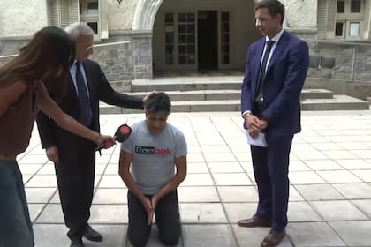 Néstor Maldonado, tras su liberación