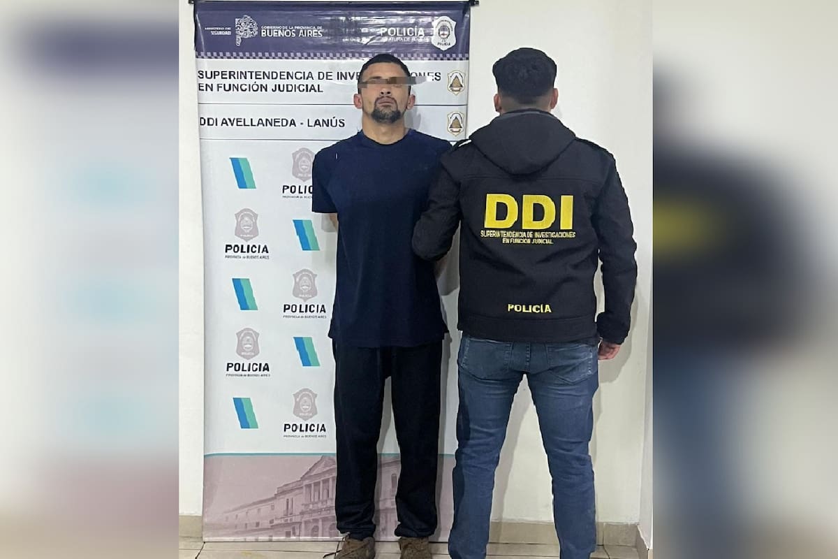 Néstor Ruiz, detenido como presunto autor del homicidio del policía de la Ciudad José Luis Gómez