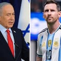 Netanyahu reveló que hincha por la Argentina en el Mundial, pero no por Messi